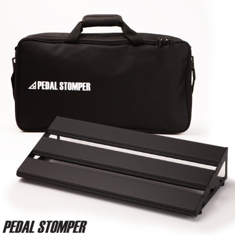 Pedal Stomper S50S-BK - Studio 50 Black with Simple Case - 페달스톰퍼 마스터(3단프레임) 50cm, 블랙보드 &amp; 심플 케이스 - 페달보드, 이펙터보드