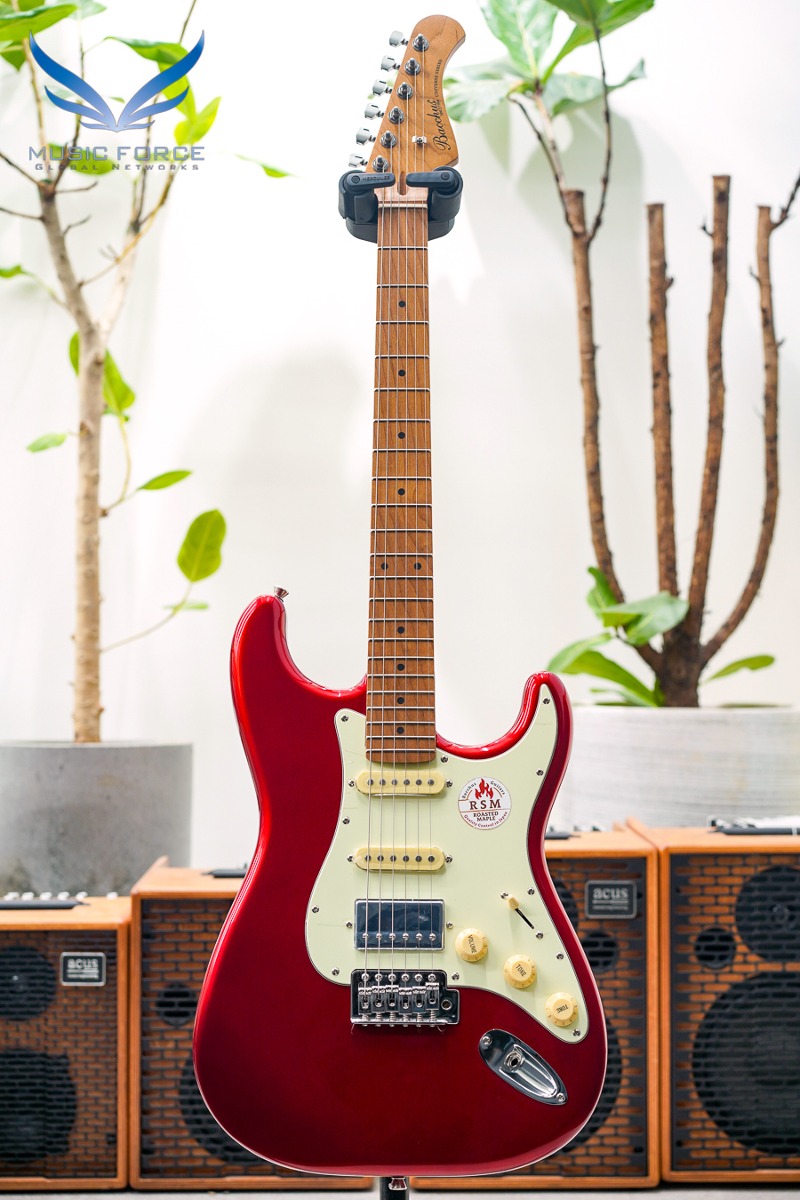 Bacchus Universe Series BST-2-RSM Candy Apple Red w/Roasted Maple Neck &amp; FB (신품)