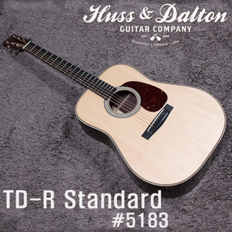 Huss &amp; Dalton TD-R Standard w/Rosewood Back &amp; Side #5183(신품)