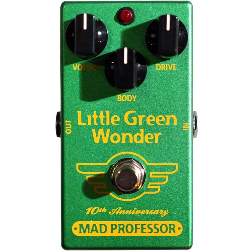 Mad Professor Little Green Wonder Overdrive 10th Anniversary Limited Edition w/Wood Box(전세계100대한정)