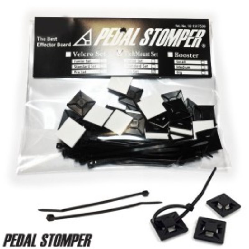Pedal Stomper Cable Tie &amp; Mount Set - Pro, 케이블타이 &amp; 마운트 셋트 프로