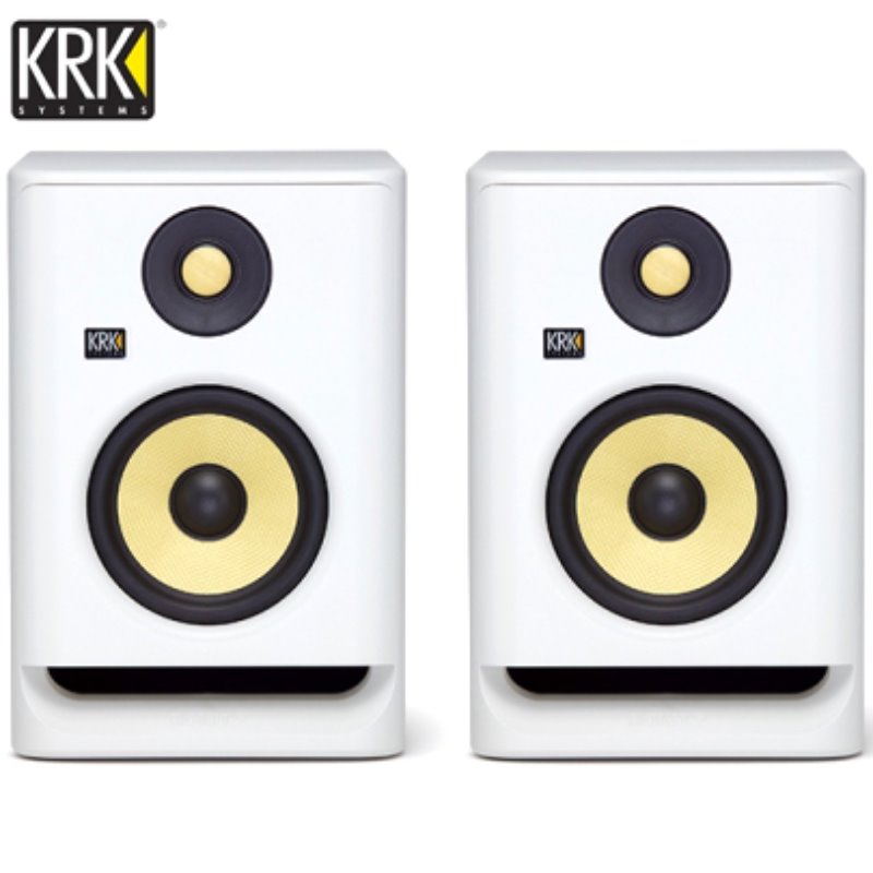 KRK Rokit 5 G4 5인치 니어필드 스튜디오 모니터 스피커 2통 (1조) - 화이트