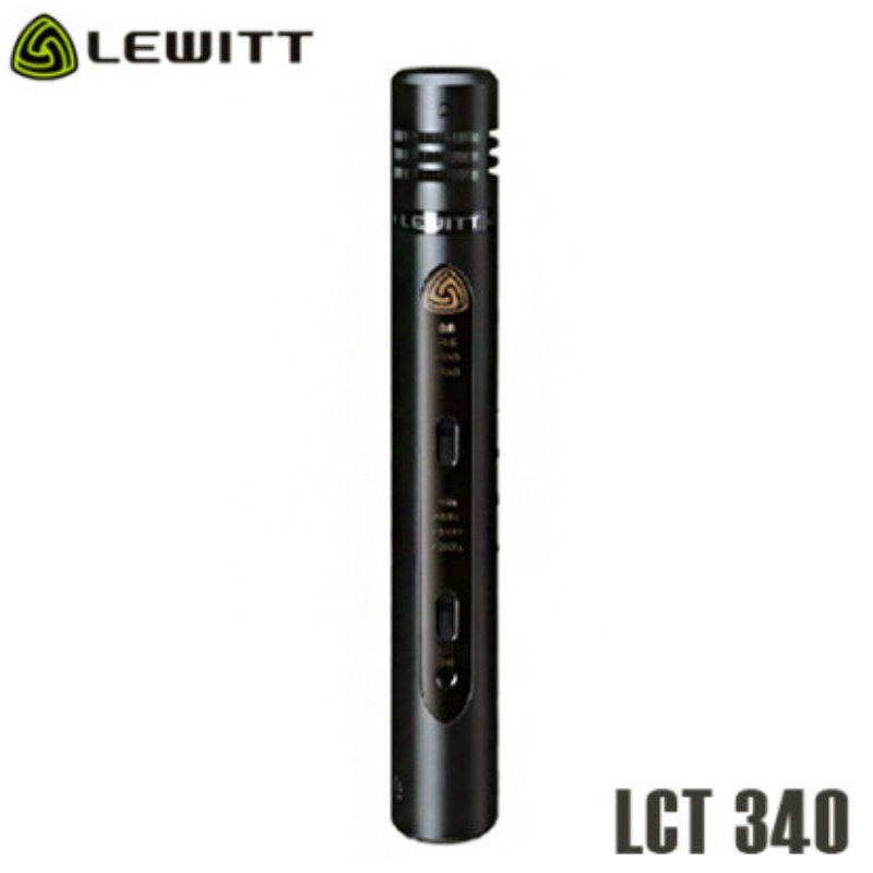 LEWITT LCT340 르윗 펜슬형 콘덴서 마이크 (무지향성 캡슐 별도/단일 지향성)