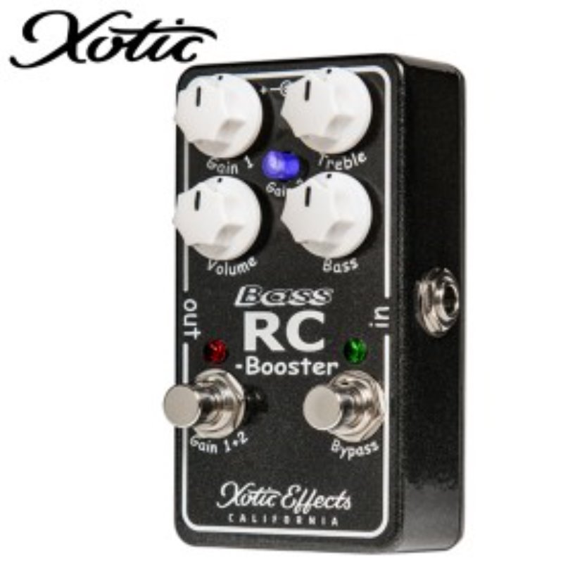 Xotic Bass RC Booster v2 - 조틱 베이스 알씨 부스터 버전2