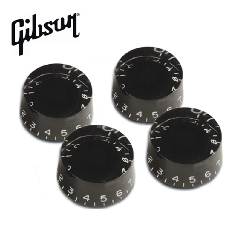 Gibson Speed Knobs - Black 4/Pkg (PRSK-010)