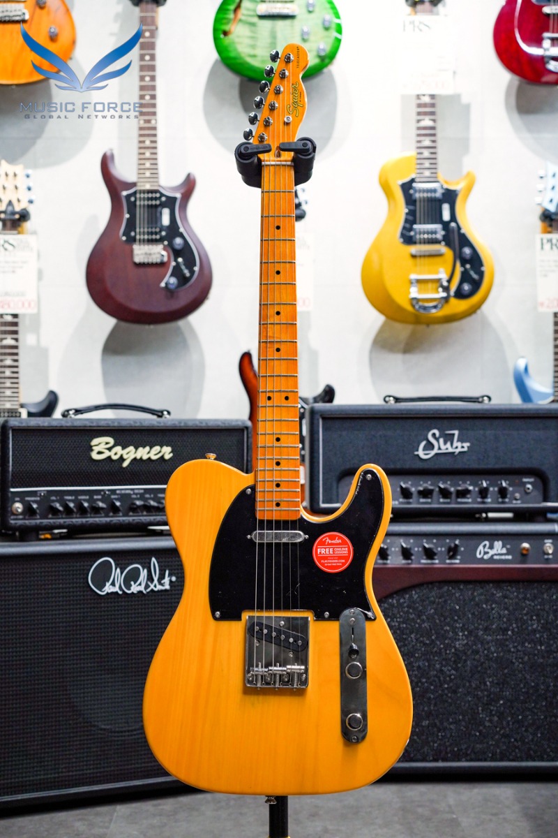 [Outlet 흠집(Blem)특가!] Squier Classic Vibe 50s Telecaster-Butterscotch Blonde w/Maple FB (신품) - 22002544