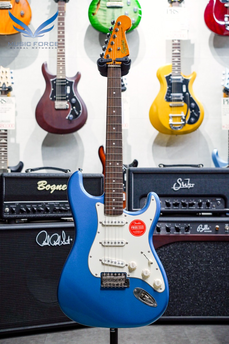 [Outlet 흠집(Blem)특가!] Squier Classic Vibe 60s Stratocaster SSS-Lake Placid Blue w/Indian Laurel FB (신품) - 22002833