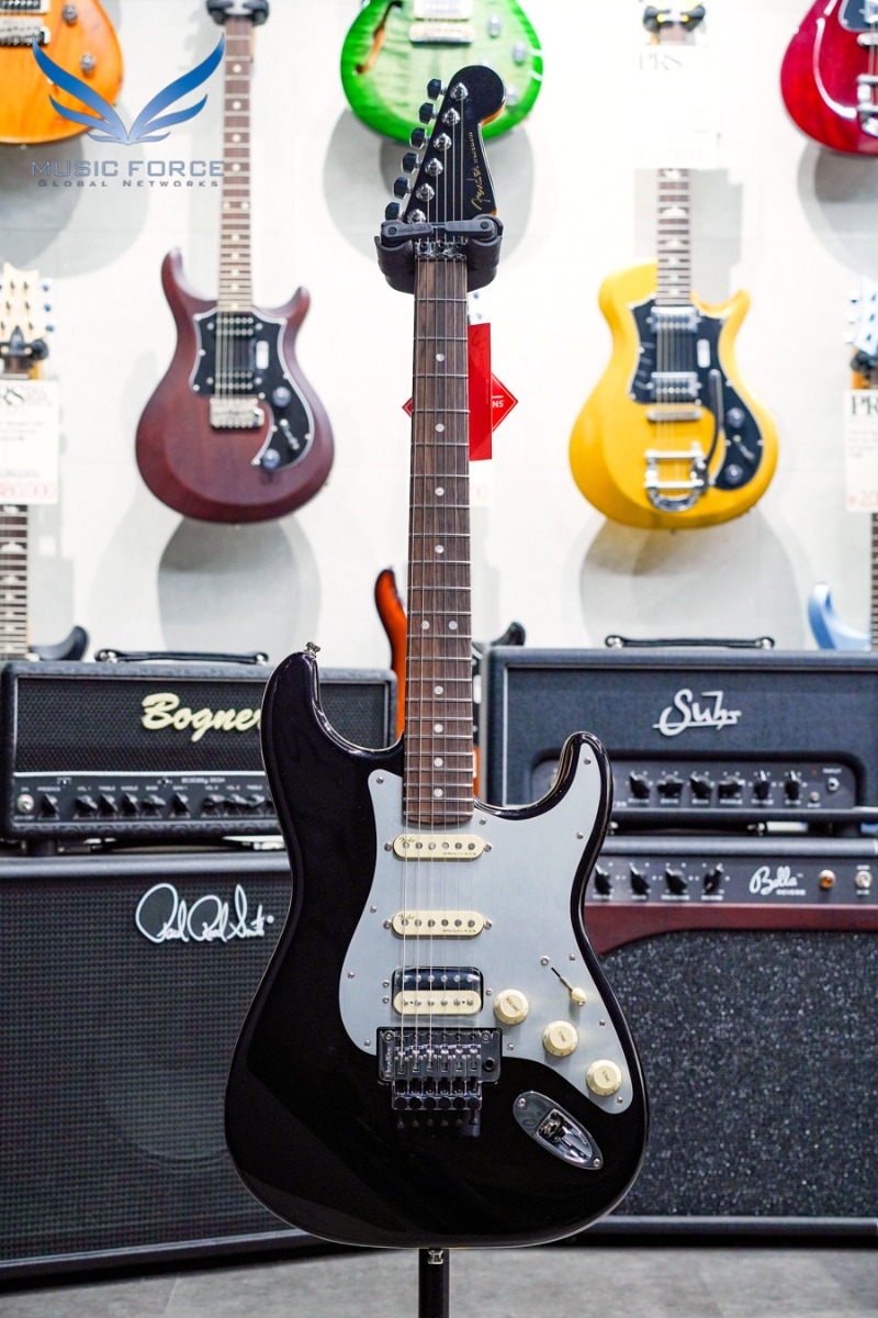 Fender USA American Ultra Luxe Stratocaster SSH-Mystic Black w/Rosewood FB &amp; Floyd Rose (신품) 펜더 아메리칸 울트라 럭스 스트렛 - US21016039