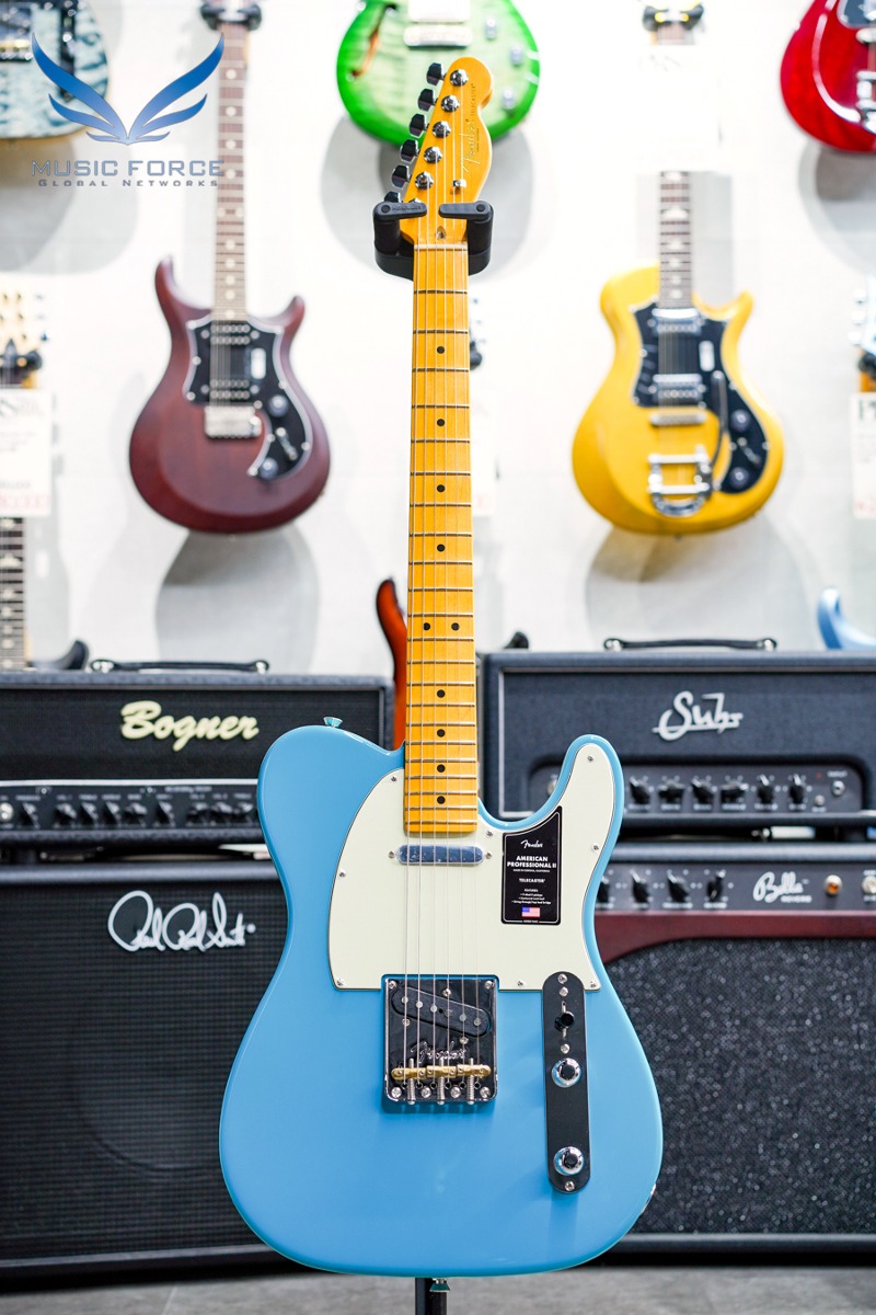 [Outlet 신품(Blem)특가!] Fender USA American Professional II Telecaster-Miami Blue w/Maple FB (신품) 펜더 아메리칸 프로페셔널 II 텔레캐스터 - US22018081