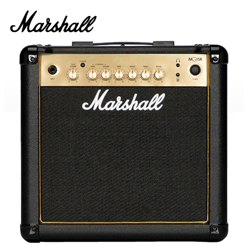 [마샬 공식대리점/실재고 보유/당일발송가능!!] MARSHALL MG15GR (15W TR 기타 콤보 앰프/입문 가정용 추천!)