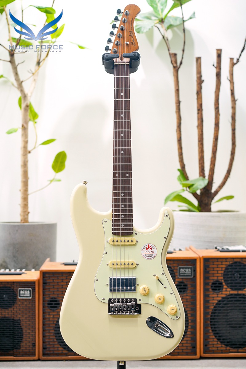 Bacchus Universe Series BST-2-RSM Olympic White w/Roasted Maple Neck &amp; Rosewood FB (신품)