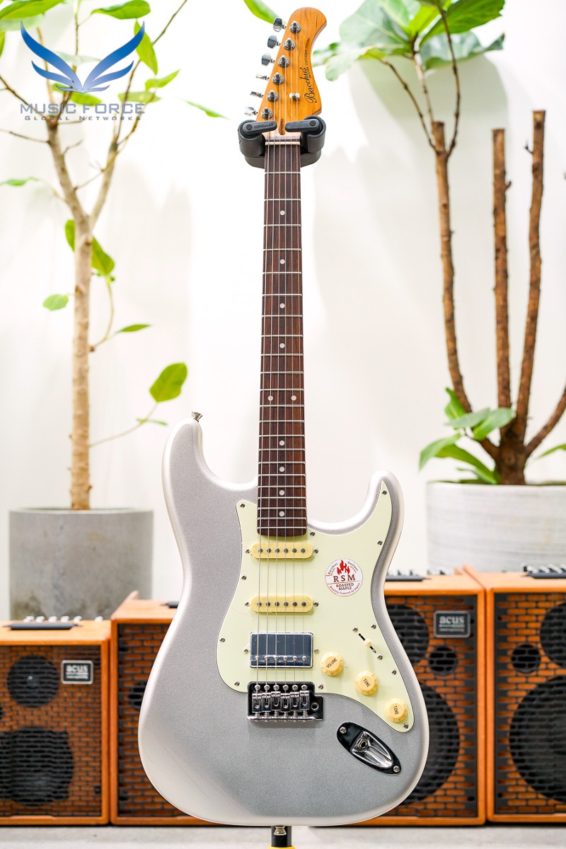 Bacchus Universe Series BST-2-RSM Silver w/Roasted Maple Neck &amp; Rosewood FB (신품)