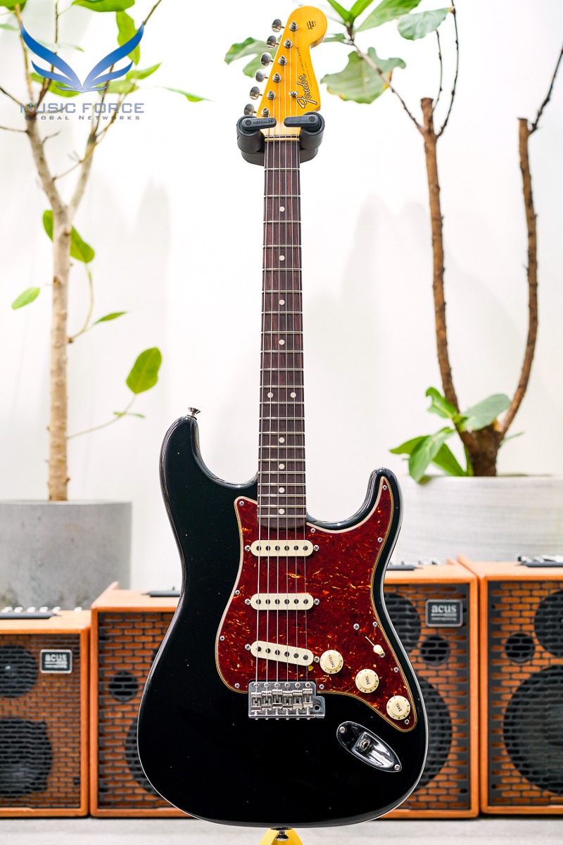 [2024 새봄맞이세일! (~5/31까지)] Fender Custom Shop Postmodern Strat Journeyman Relic-Aged Black w/Closet Classic Hardware(2023년산/신품) - XN14801