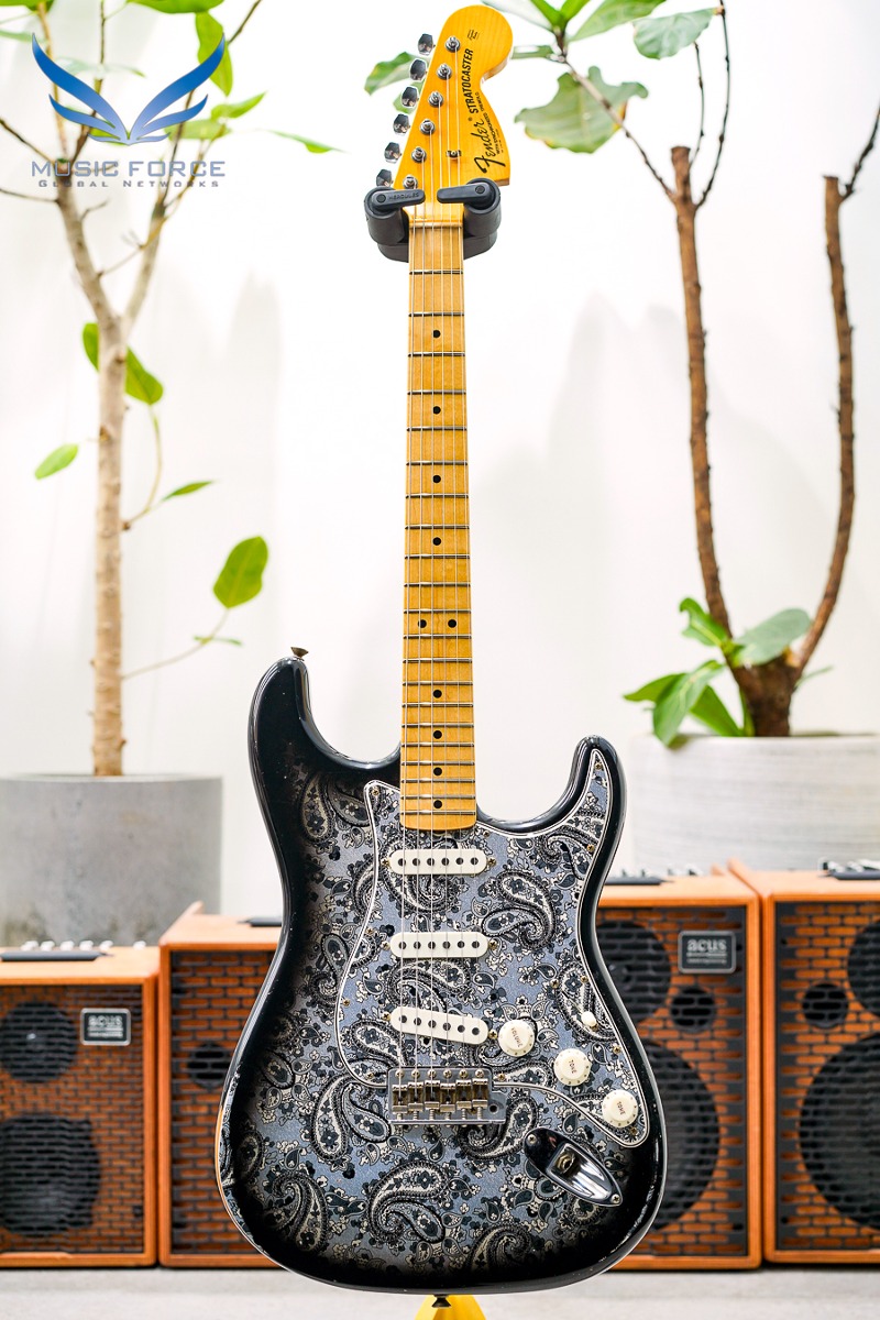 [2024 새봄맞이세일! (~4/30까지)] Fender Custom Shop Limited Edition 1968 Strat Relic-Black Paisley (2023년산/신품) - CZ571770