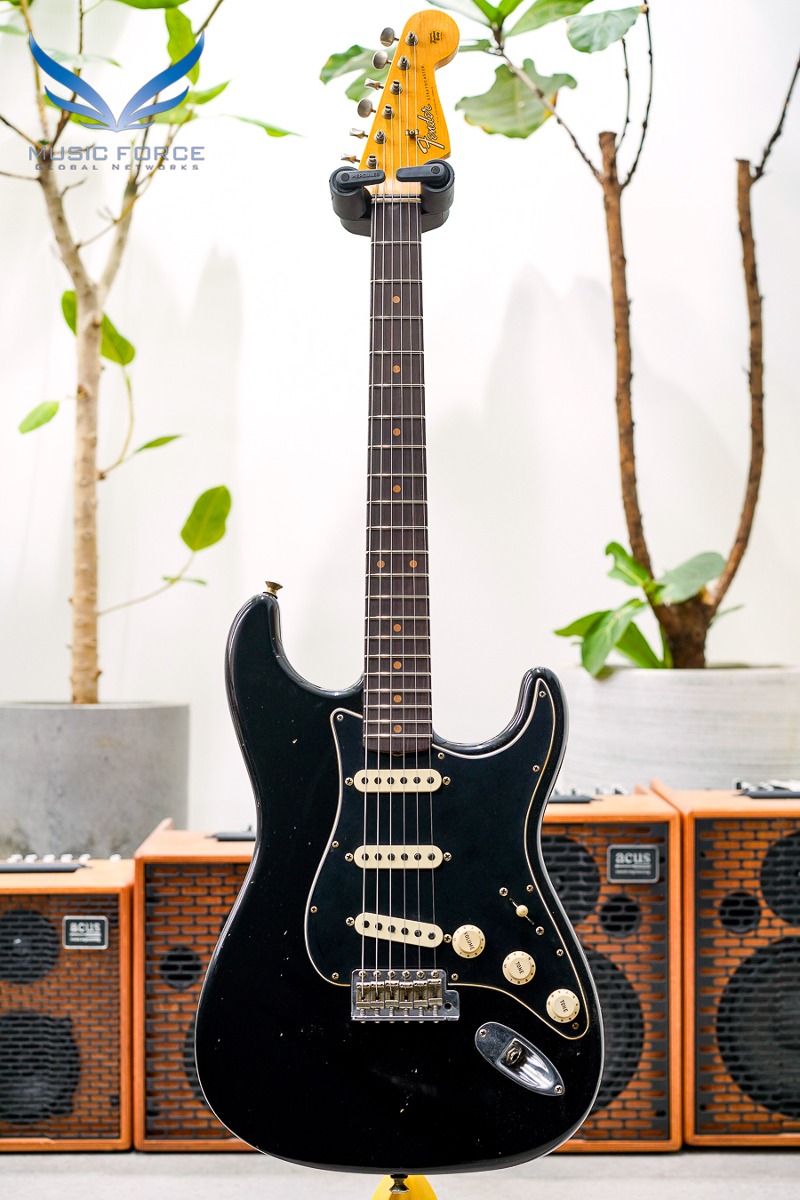 [2024 새봄맞이세일! (~4/30까지)] Fender Custom Shop Postmodern Strat Journeyman Relic-Aged Black (2023년산/신품) - 15078