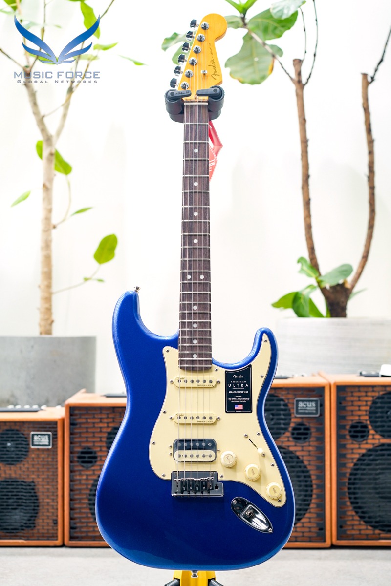Fender USA American Ultra Stratocaster SSH-Cobra Blue w/Rosewood FB (신품) 펜더 아메리칸 울트라 스트라토캐스터 - US23064127