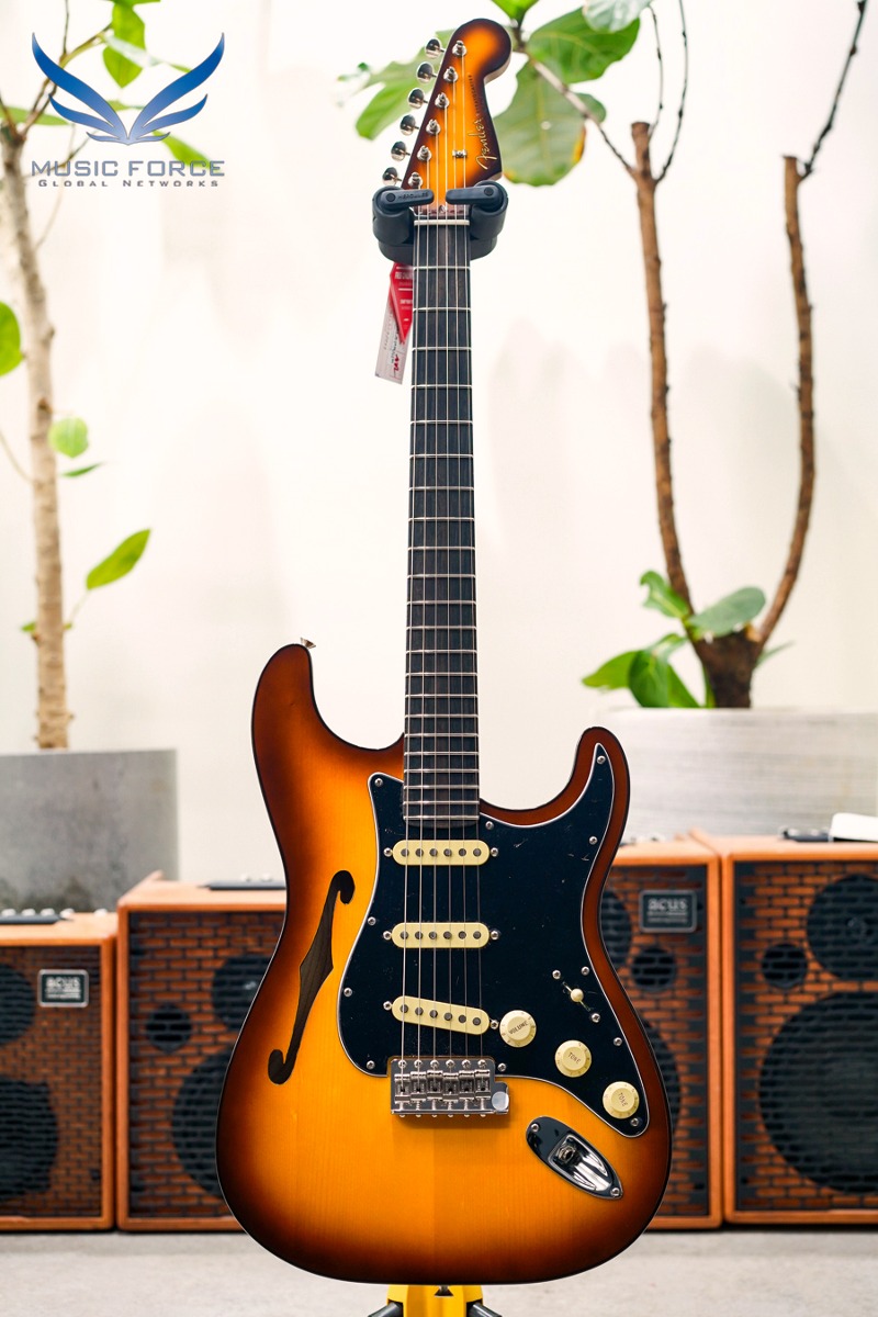 Fender USA Limited Edition Suona Collection Stratocaster Thinline-Violin Burst w/Ebony FB (신품) - US23093443