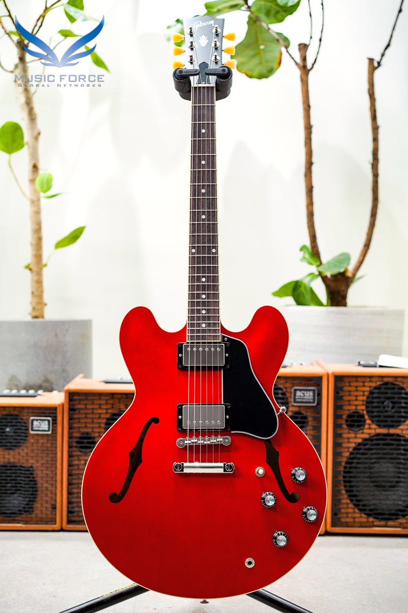 Gibson USA ES-335 Satin-Satin Cherry (신품) - 233930130
