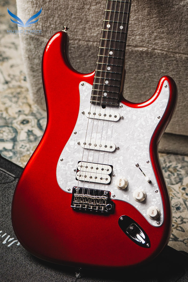 James Tyler Japan Classic SSH-Candy Apple Red w/White Pearl PG &amp; Matching Headstock (2023년산/신품) - J23168