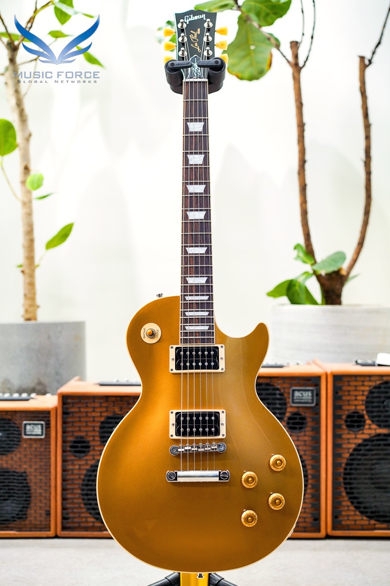 Gibson USA Les Paul Slash Signature Collection &quot;Victoria&quot; Les Paul Standard Goldtop-Gold w/Dark Back(신품) - 231420230