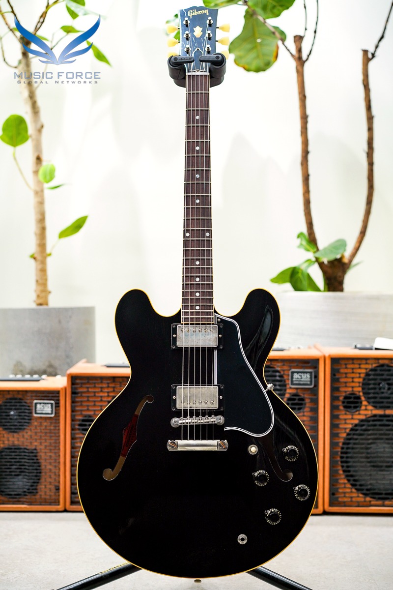 Gibson Custom(Nashville) 1959 ES-335 Reissue &#039;Tom Murphy Lab&#039; Ultra Light Aged-Ebony (신품) - A930432