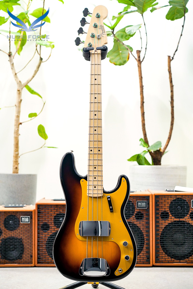 [2024 새봄맞이세일! (~5/31까지)] Fender Custom Shop Vintage Custom 1957 Precision Bass Time Capsule-Wide Fade 2 Color Sunburst w/Flash Coat Lacquer Finish (2023년산/신품) - R125068