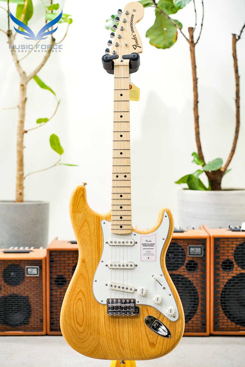 Fender Japan Traditional II 70s Stratocaster SSS-Natural w/Maple FB (신품) - JD22014912