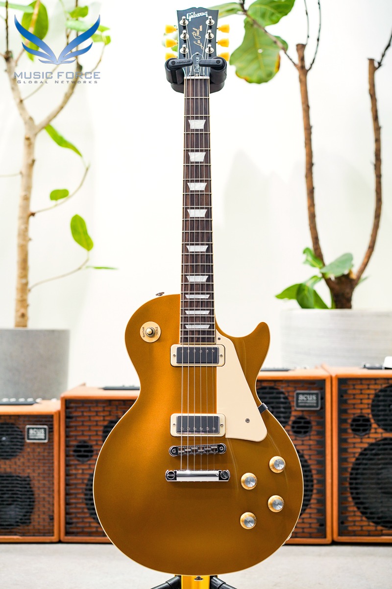 Gibson USA Les Paul &#039;70s Deluxe-Gold Top (신품) - 226220331