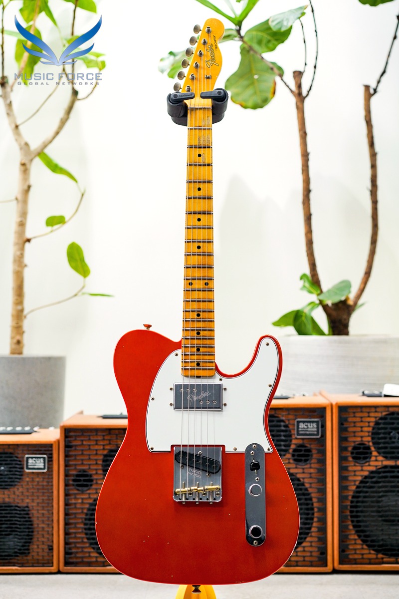 [2024 새봄맞이세일! (~5/31까지)] Fender Custom Shop Postmodern Telecaster Journeyman Relic-Faded/Aged Cnady Tangerine (2023년산/신품) - XN16353
