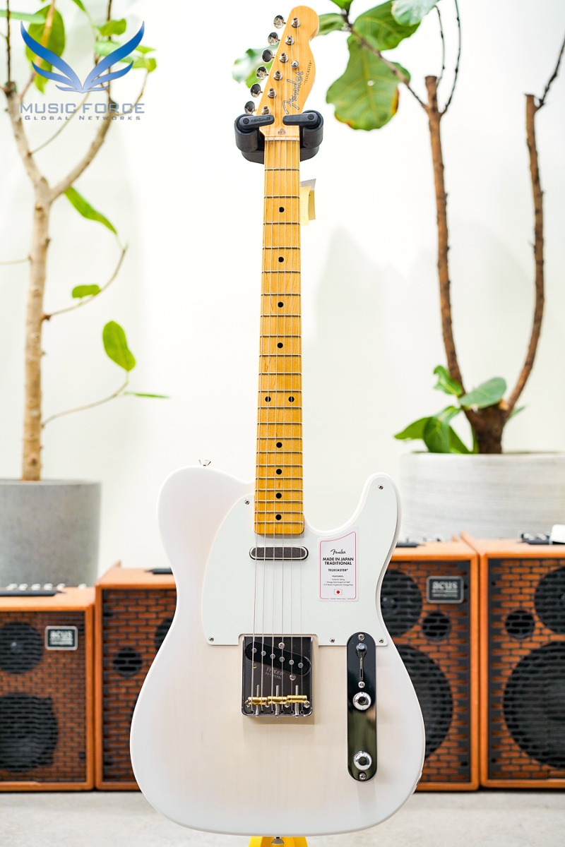 Fender Japan Traditional II 50s Telecaster-White Blonde w/Maple FB (신품) - JD22030272