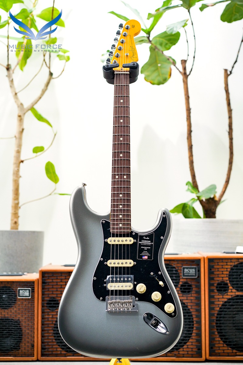 Fender USA American Professional II Stratocaster SSH-Mercury w/Rosewood FB (신품) 펜더 아메리칸 프로페셔널 II 스트라토캐스터 - US22054879