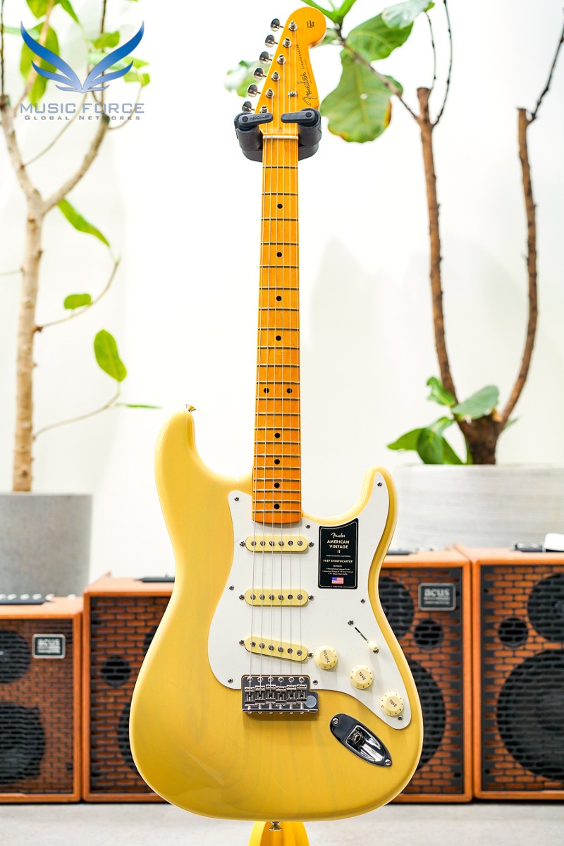 Fender USA American Vintage II 1957 Stratocaster SSS-Vintage Blonde w/Maple FB (신품) 펜더 아메리칸 빈티지 II 스트라토캐스터 - V2326261
