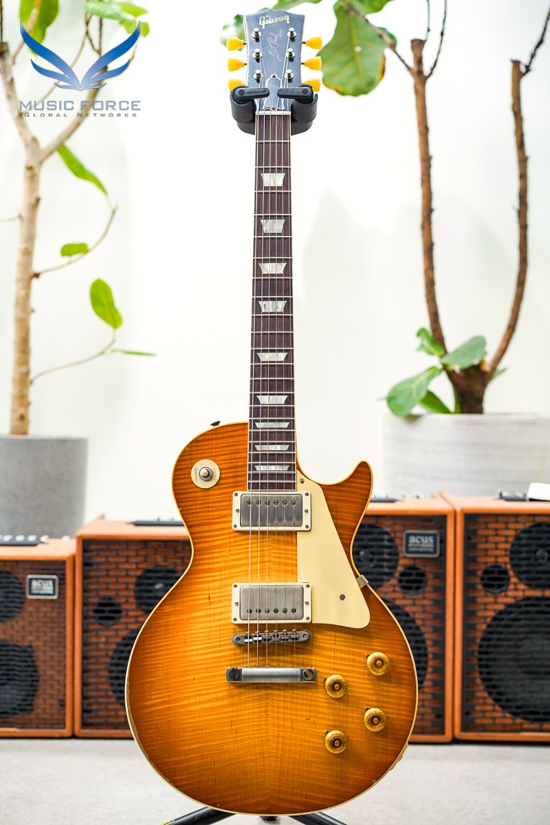 Gibson Custom Historic 1959 Les Paul Standard Reissue &#039;Tom Murphy Lab&#039; Heavy Aged-Golden Poppy Burst (2023년산/신품) - 933536