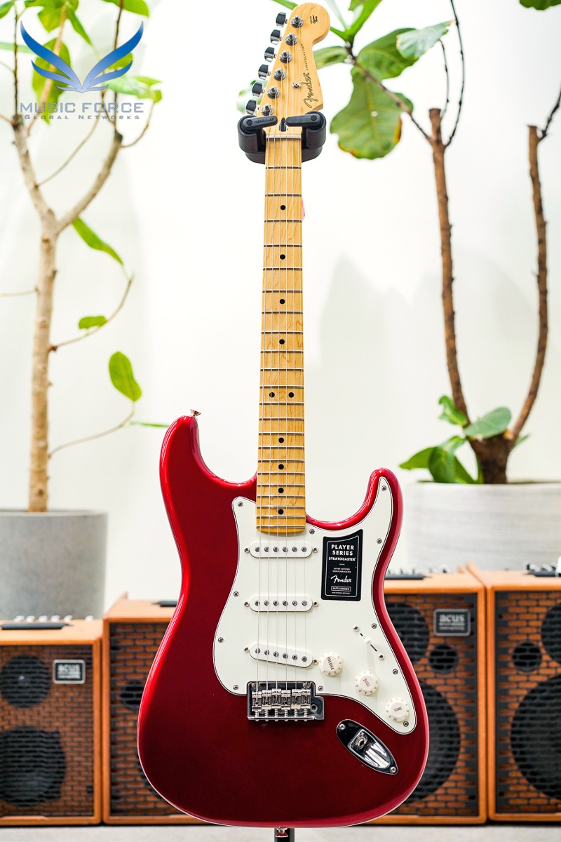 Fender Mexico Player Series Stratocaster SSS-Candy Apple Red w/Maple FB (신품) 펜더 멕시코 플레이어 스트라토캐스터 - MX23129775