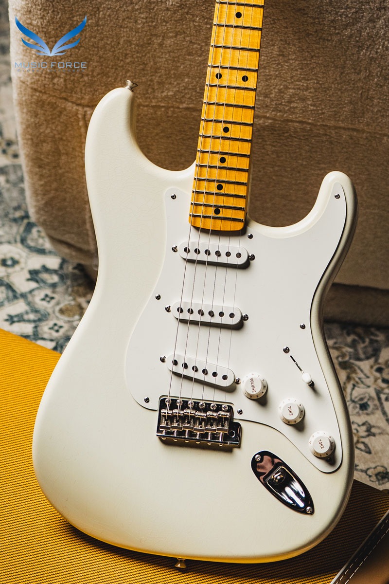 Fender Custom Shop Jimmie Vaughan Strat Deluxe Closet Classic-Aged Olympic White (2023년산/신품) - R133153