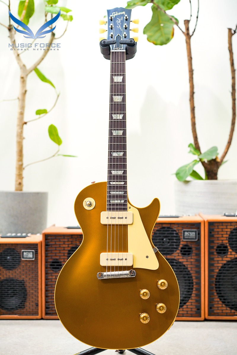 Gibson Custom Historic 1954 Les Paul Standard Goldtop Reissue-Double Gold VOS (2024년산/신품) - 44119