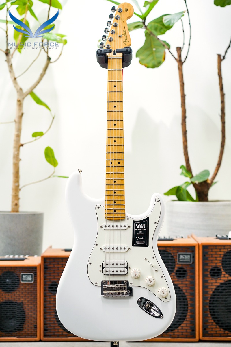 Fender Mexico Player Series Stratocaster SSH-Polar White w/Maple FB (신품) 펜더 멕시코 플레이어 스트라토캐스터 - MX23115868