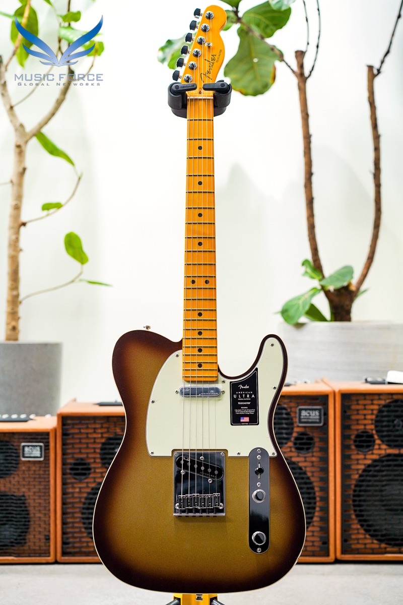 Fender USA American Ultra Telecaster-Mocha Burst w/Maple FB (신품) 펜더 아메리칸 울트라 텔레캐스터  - US22080230