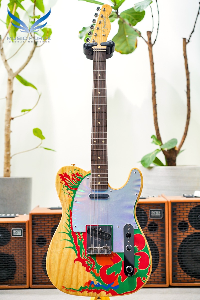 Fender Mexico Artist Series Jimmy Page Telecaster-Natural w/Artwork (신품) 펜더 멕시코 지미페이지 텔레캐스터  - MXN03745