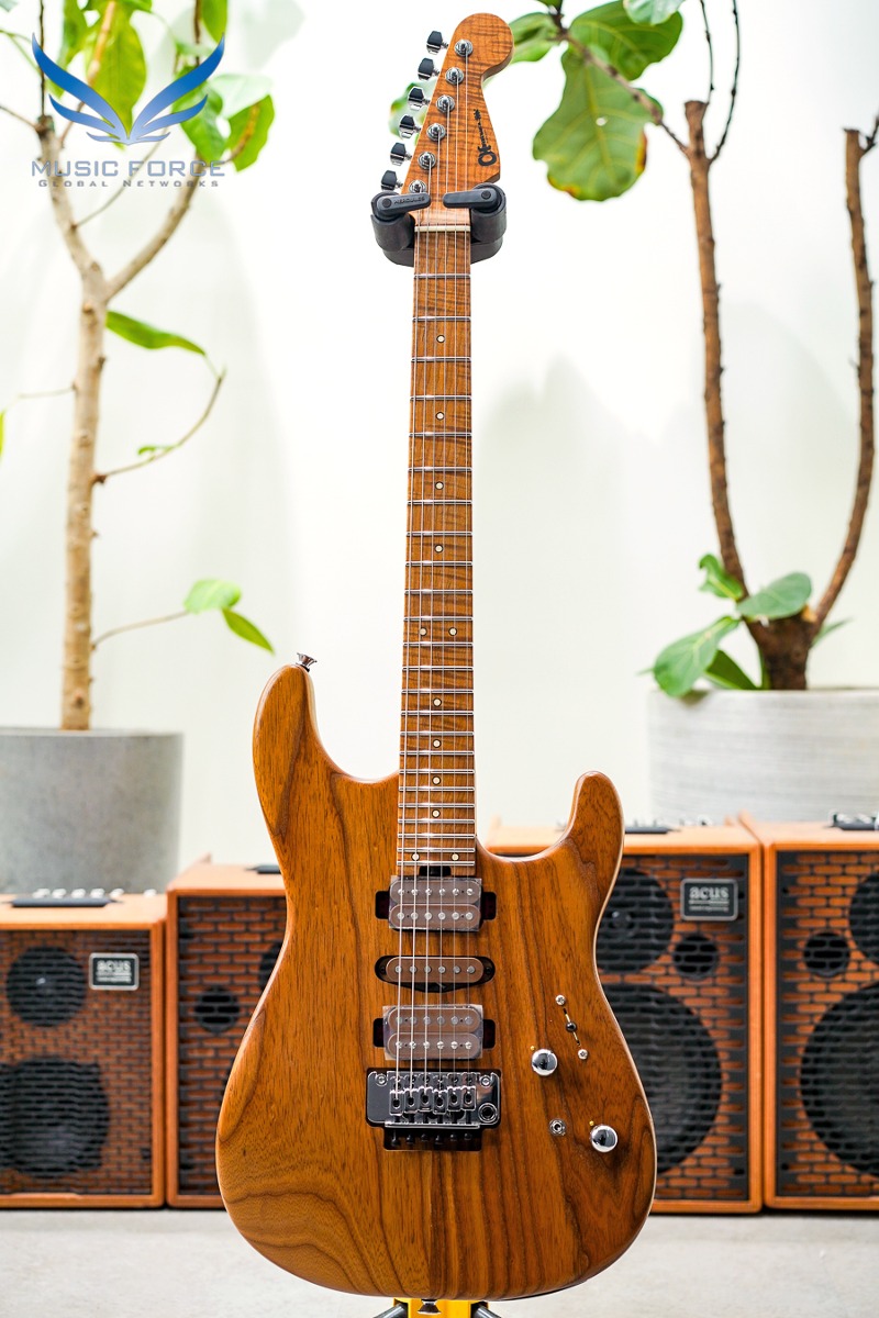 Charvel Artist Series Guthrie Govan Signature HSH Caramelized Ash - Natural w/Caramelized Flame Maple Neck (신품)  - GG23000680