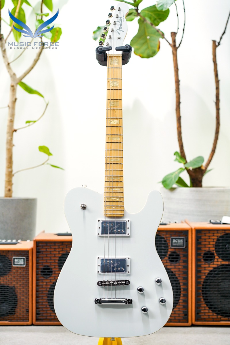 Fender Japan Artist Series HARUNA Telecaster BOOST-Arctic White w/Maple FB (신품) - JD23022226