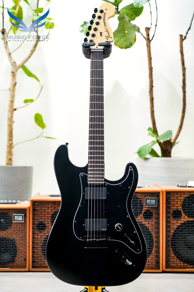 Fender USA Artist Series Jim Root Stratocaster-Flat Black w/Ebony FB (신품)  - US23104624