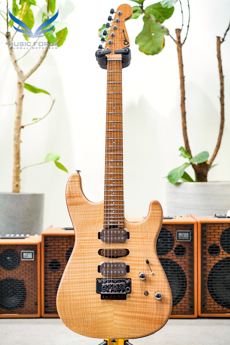 Charvel Artist Series Guthrie Govan Signature HSH Flame Maple Top - Natural w/Caramelized Flame Maple Neck (신품) - GG22000271