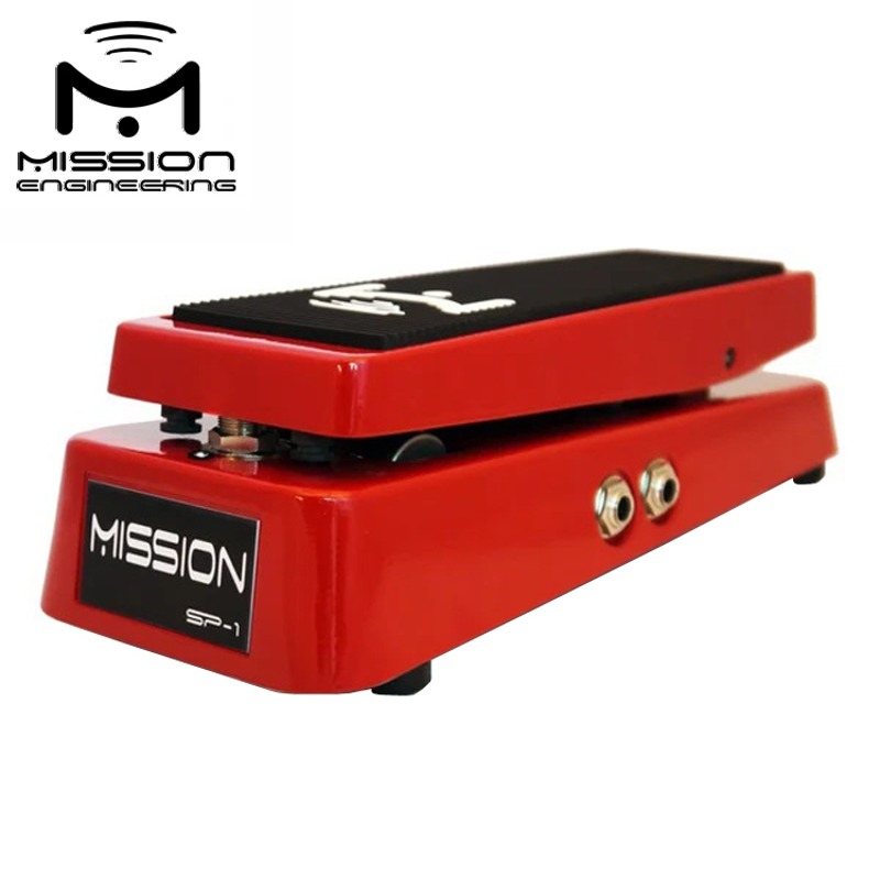 Mission Engineering SP1-Red Expression Pedal with Toe Switch 미션 엔지니어링 익스프레션 SP-1