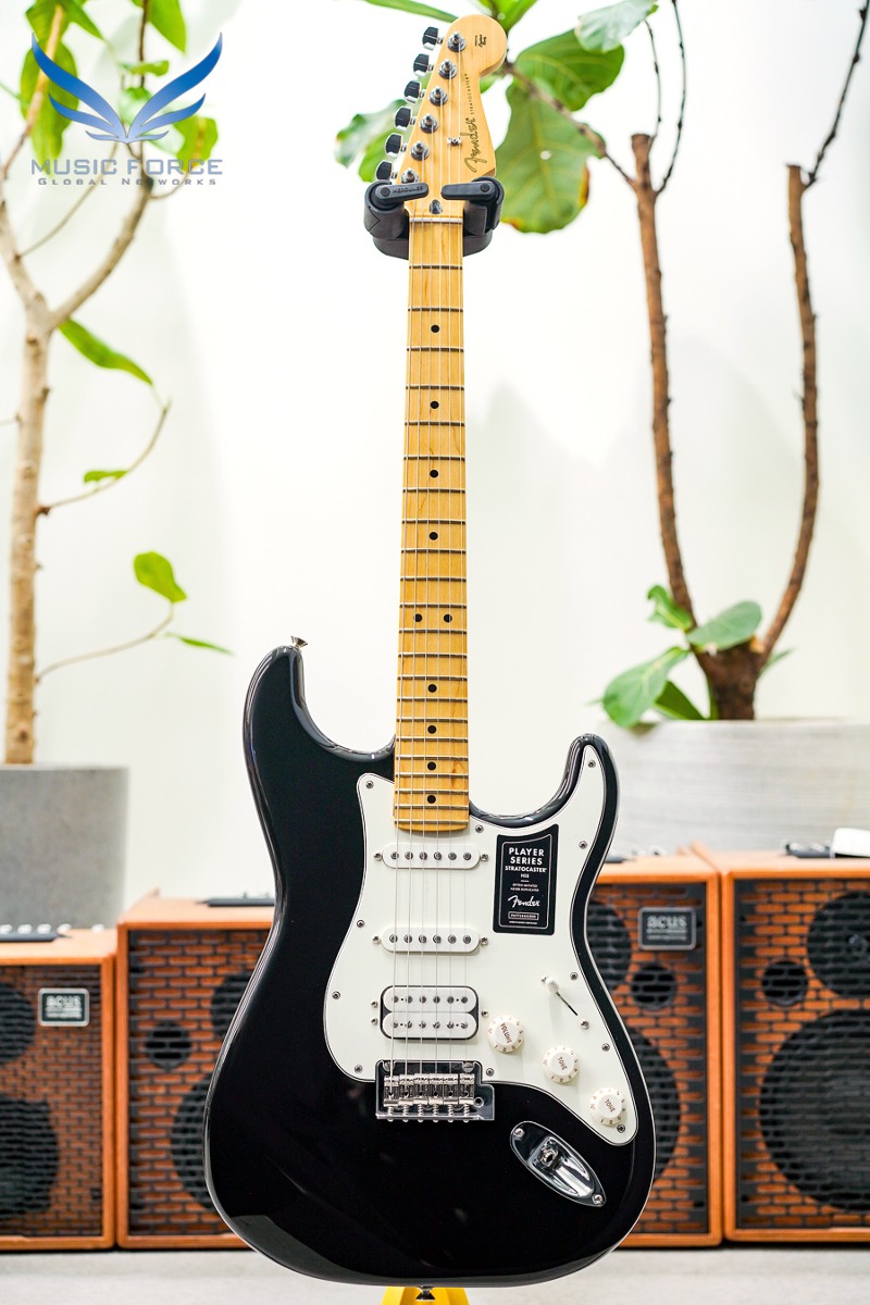 Fender Mexico Player Series Stratocaster SSH-Black w/Maple FB (신품) 펜더 멕시코 플레이어 스트라토캐스터 - MX22306272