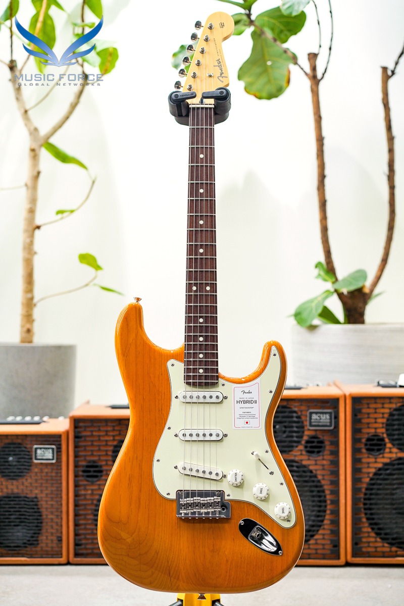 Fender Japan Hybrid II Stratocaster SSS-Vintage Natural w/Rosewood FB (신품)  - JD22025497