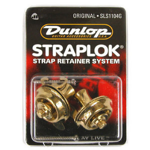 Dunlop STRAPLOK Original (SLS1104G)-Gold
