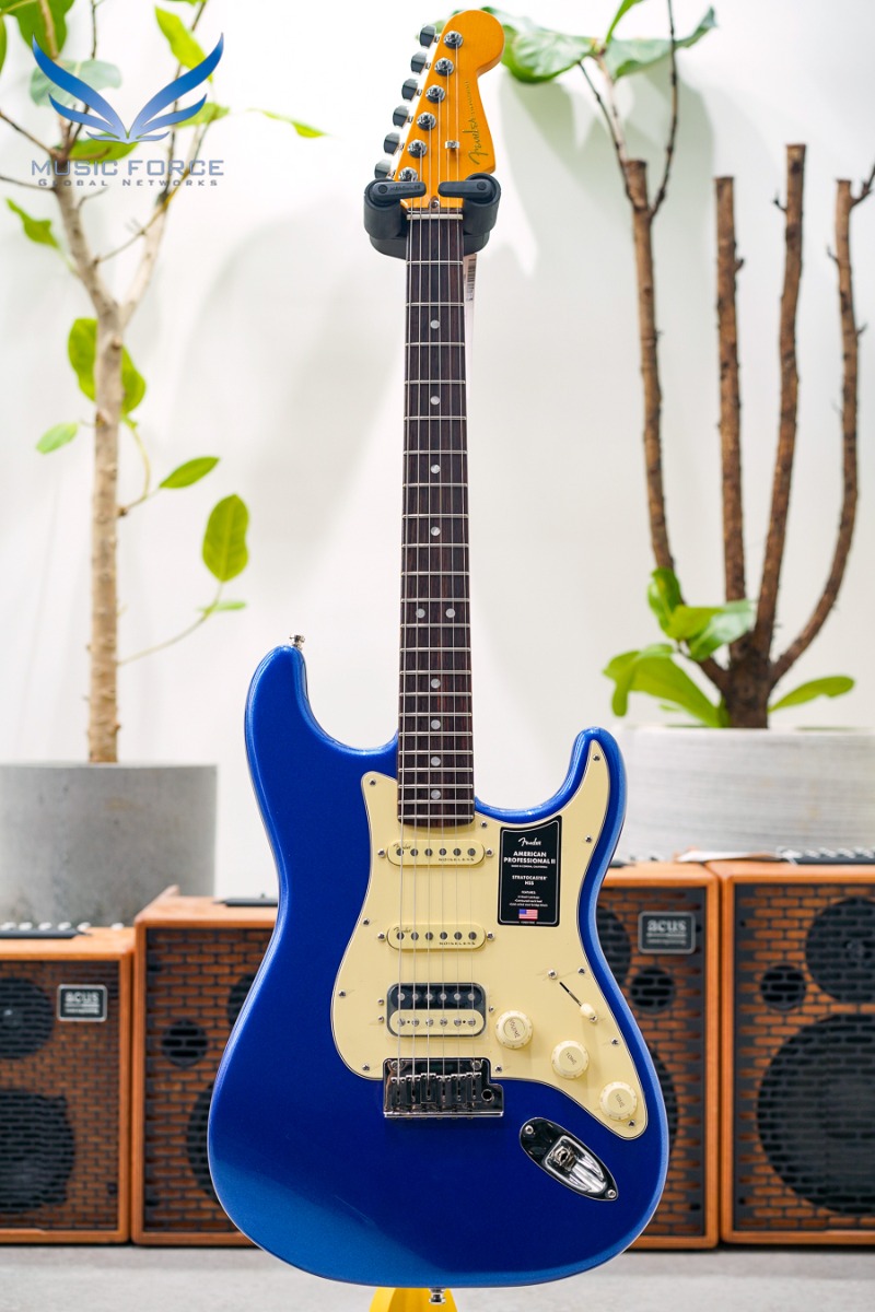 Fender USA American Ultra Stratocaster SSH-Cobra Blue w/Rosewood FB (신품) 펜더 아메리칸 울트라 스트라토캐스터