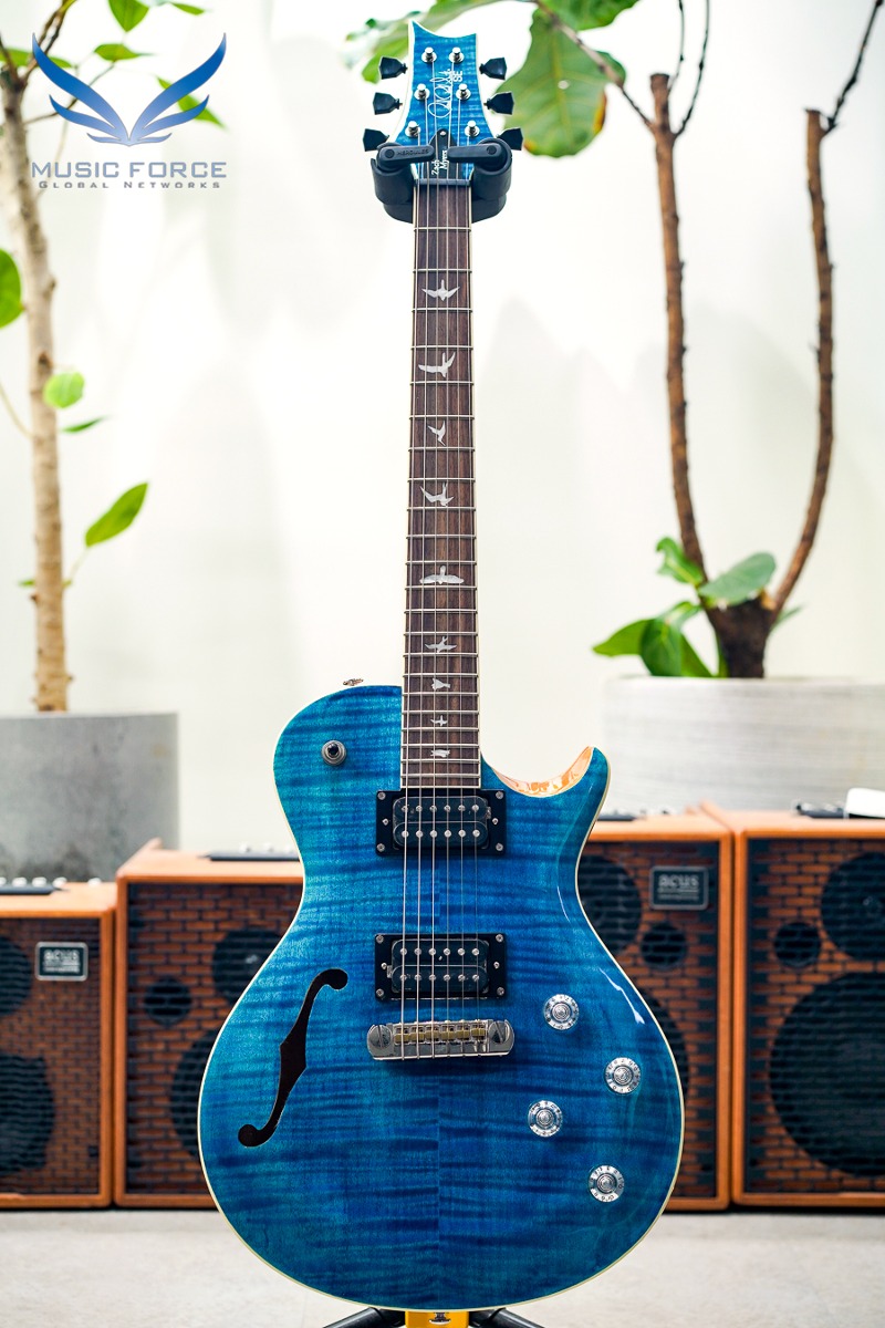 [2024 Summer Sale! (~7/31까지)] PRS SE 2023 Model Zach Myers Signature Semi Hollow (New Violin Top Carve)-Myers Blue (신품) - CTIF032991