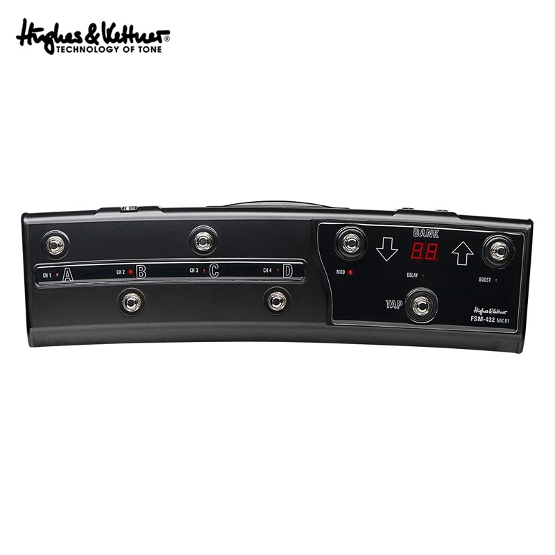 Hughes &amp; Kettner FSM-432 MK III Footswitch (KC전파인증완료제품/정식수입품/신품)